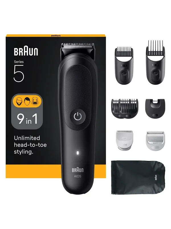 Braun Kroppstrimmer Styler AIO 5540 - Black Matt