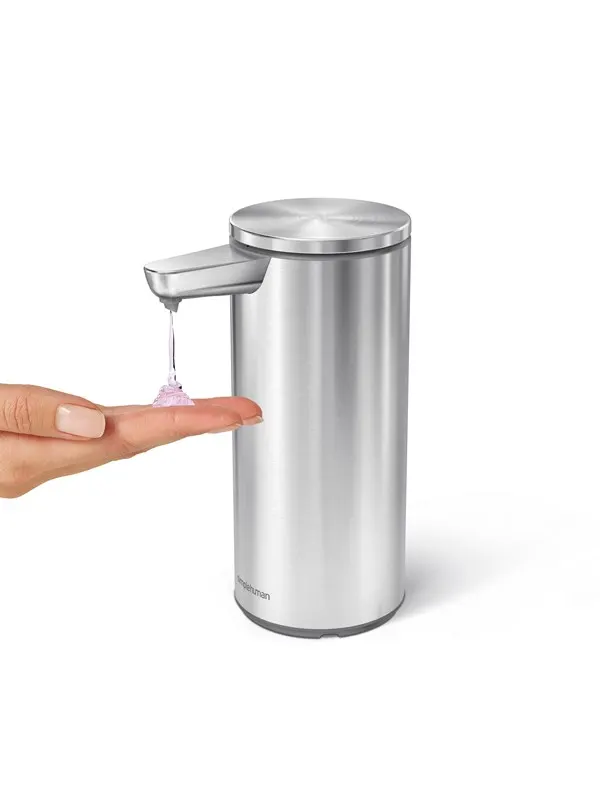 Simplehuman 266 ml uppladdningsbar sensorpump, borstad
