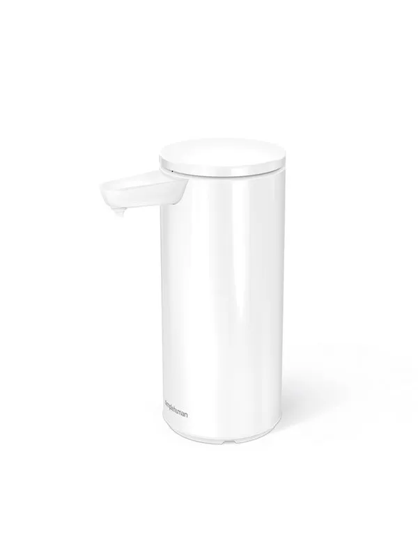 Simplehuman 266 ml uppladdningsbar sensorpump, vit