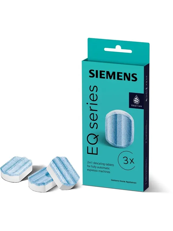 Siemens Avkalkningstabletter för Bosch/-espressomaskiner. TZ80002