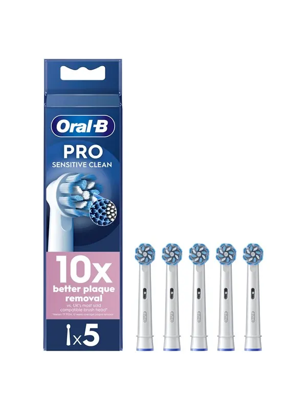 Oral-B Borsthuvuden Sensitive Clean & Care - 5 pcs