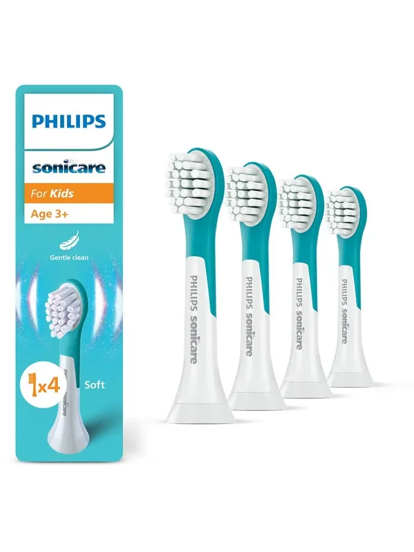 Philips Borsthuvuden Sonicare For Kids - White - 4 pcs