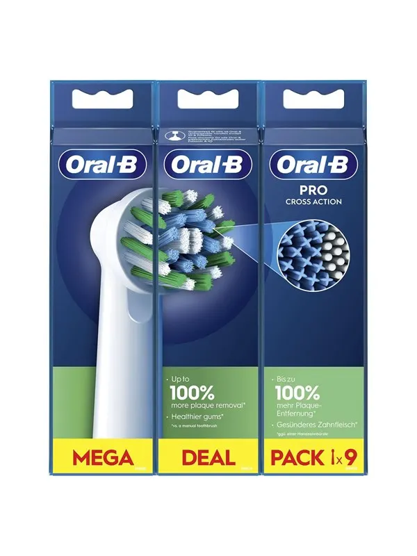Oral-B Borsthuvuden CrossAction