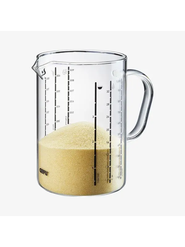GEFU Måttkopp METI 1L glas
