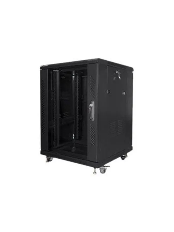 Lanberg FF01-6615-12B - 15U - Free Standing Rack Cabinet