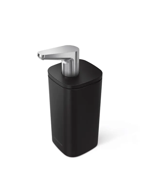 Simplehuman 295 ml tvålpump, svart stål