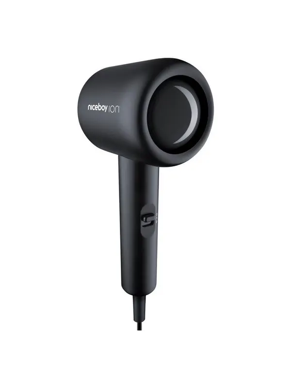 Niceboy Hårtork ION AirSonic Pop Hair Dryer Black