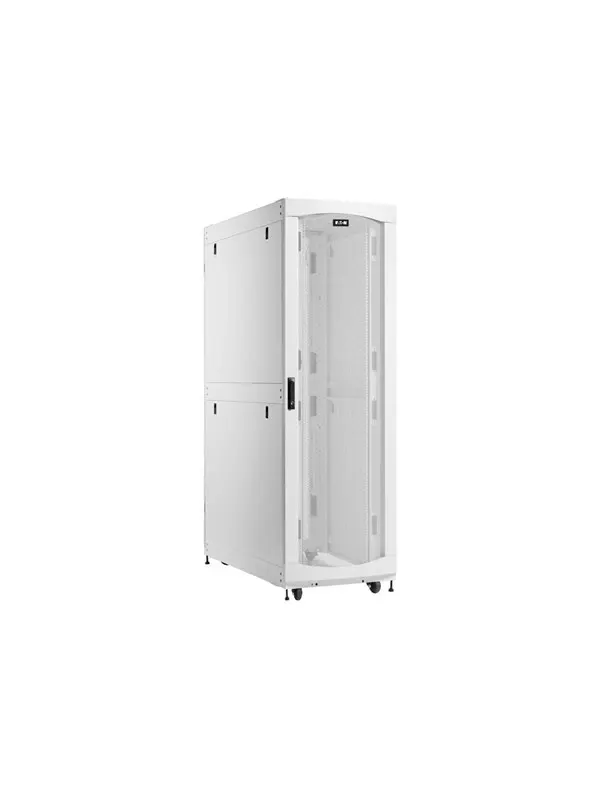 Eaton SmartRack 48U Extra-Deep Standard-Width Heavy-Duty Rack Enclosure Cabinet for AI Servers White