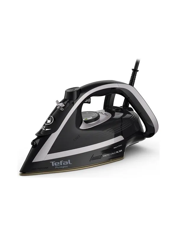 Tefal Ångstrykjärn Puregliss FV8062E0 - steam iron - sole plate: Durilium AirGlide Autoclean