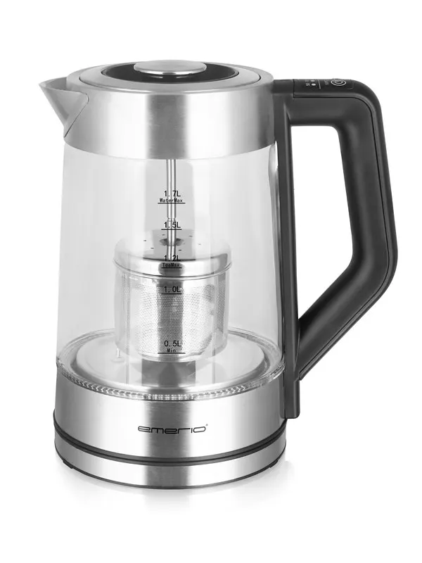 Emerio Vattenkokare WK-122730 - Steel - 2200 W