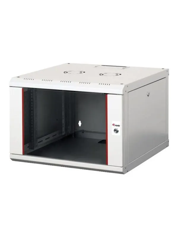 Equip Pro Mount - rack - 600x600 mm with glass door removable and lockable panels assembled - 7U