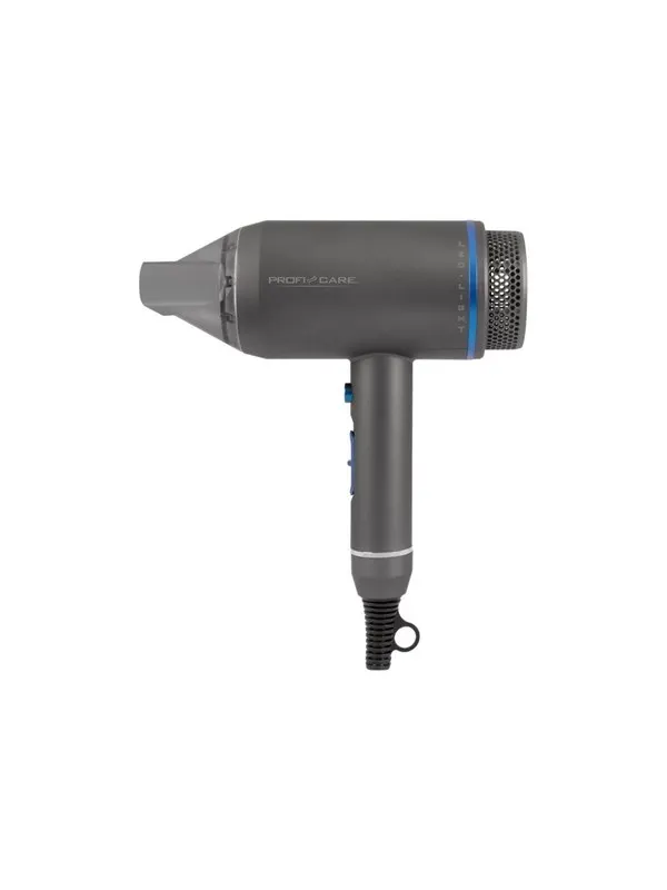 ProfiCare Hårtork PC-HT 3082 - hairdryer - blue/anthracite - 1800 W