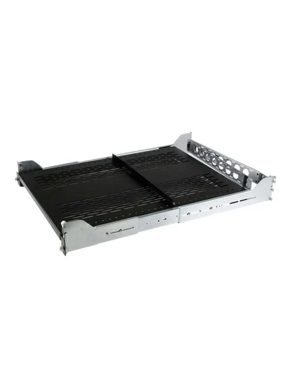 StarTech.com 2U Adjustable Vented Sliding Rack Shelf