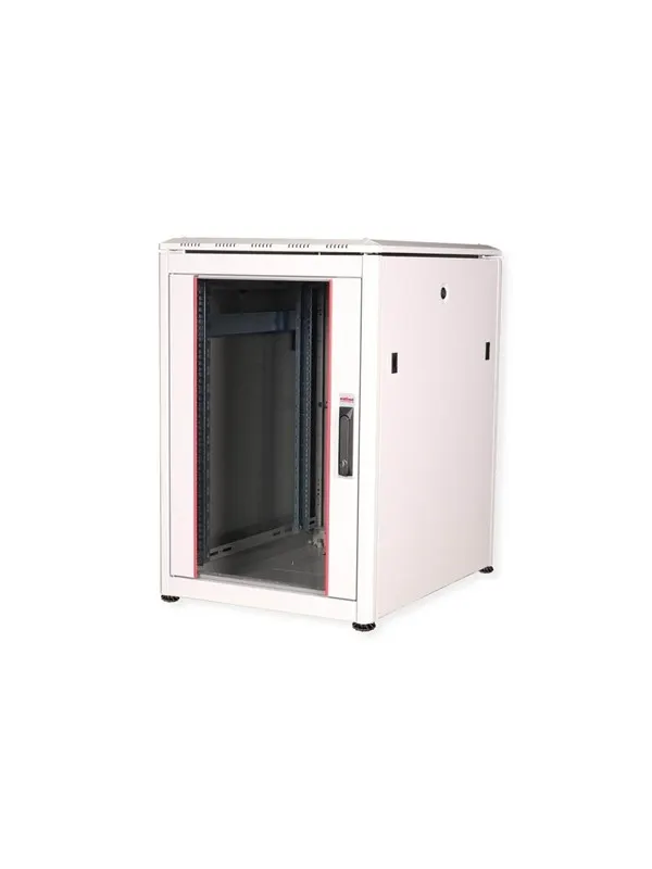 Roline Pro - rack - with glass door 600 x 800 mm (WxD) - 16U
