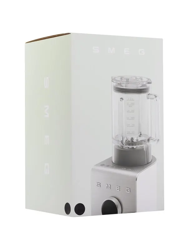 SMEG Mixer 50's Style BLC01BLMEU - blender - matt black/aluminum - 1400 W