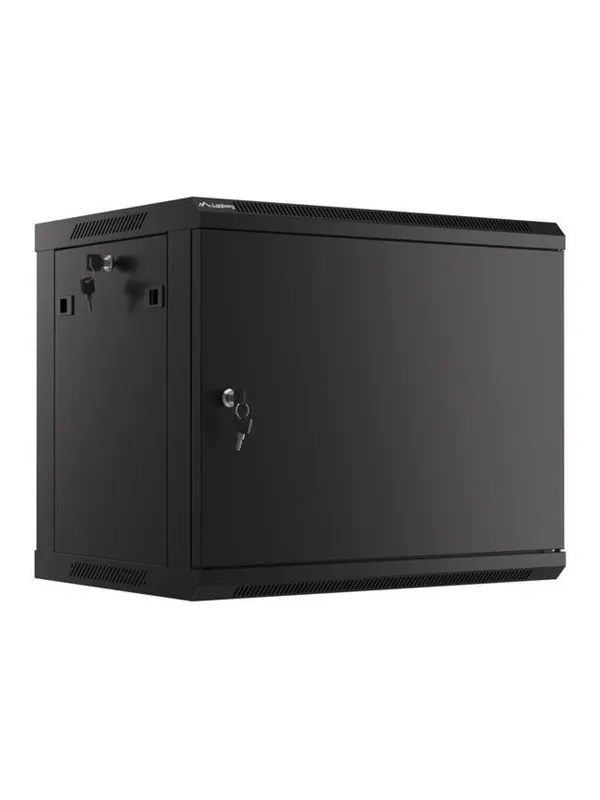 Lanberg WF01-6409-00B - 9U Wall-Mount Rack Cabinet