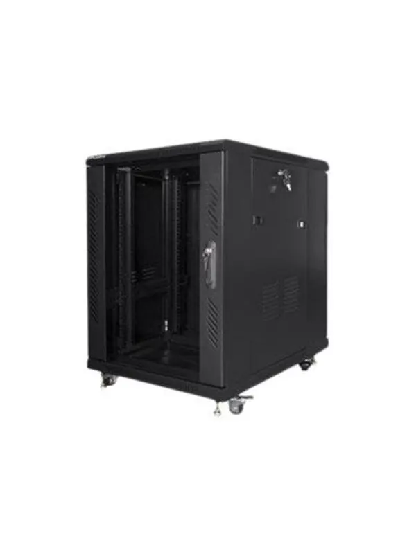 Lanberg FF01-6815-12B - 15U - Free Standing Rack Cabinet