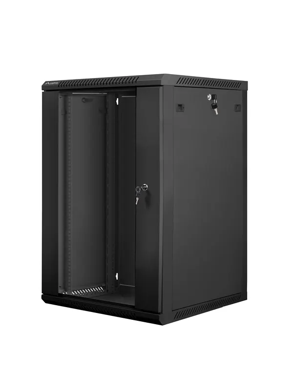 Lanberg WF01-6618-10B - 18U - Wall Mount Rack Cabinet