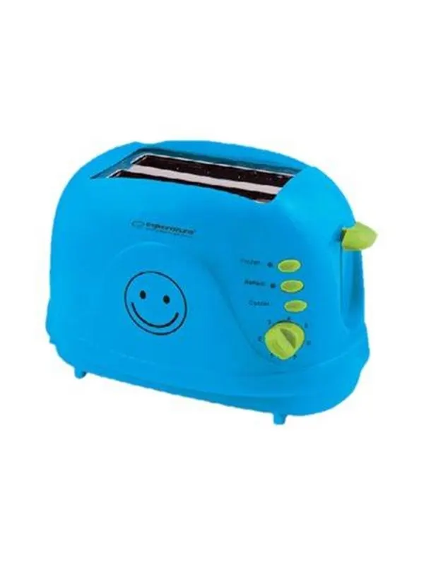Esperanza Brödrost & Toaster Toster Smiley EKT003B (750W kolor niebi