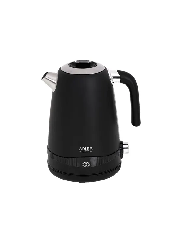 Adler Vattenkokare AD 1295b - kettle - black - Svart - 2200 W