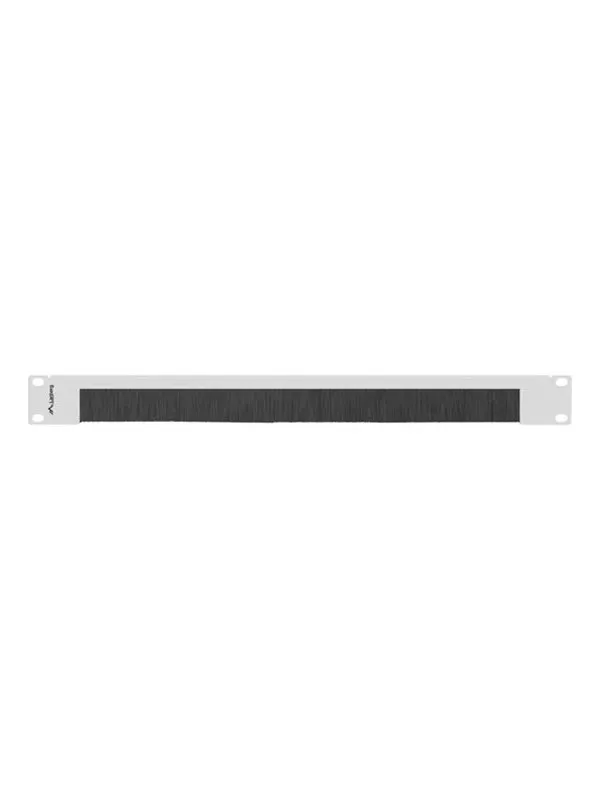 Lanberg AK-1103-S 19" Brush Panel 1U Grey