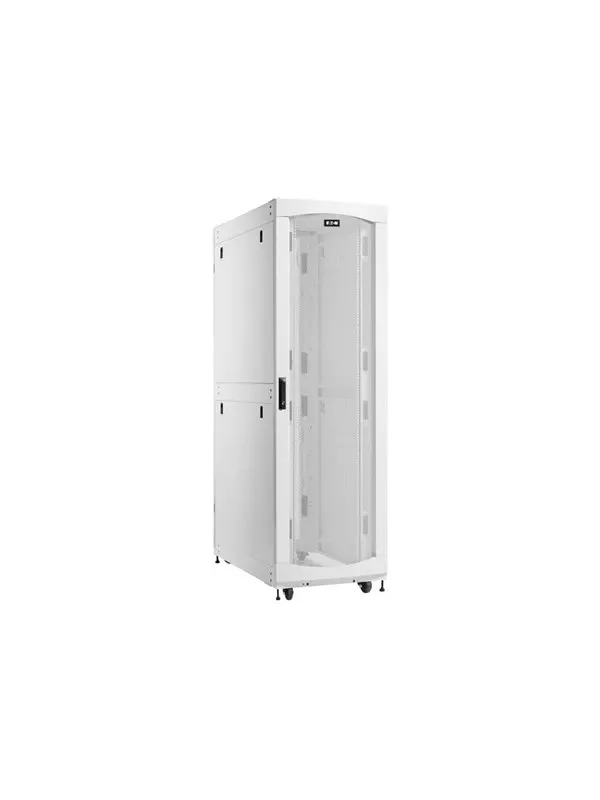Eaton SmartRack 48U Deep Standard-Width Heavy-Duty Rack Enclosure Cabinet for AI Servers White