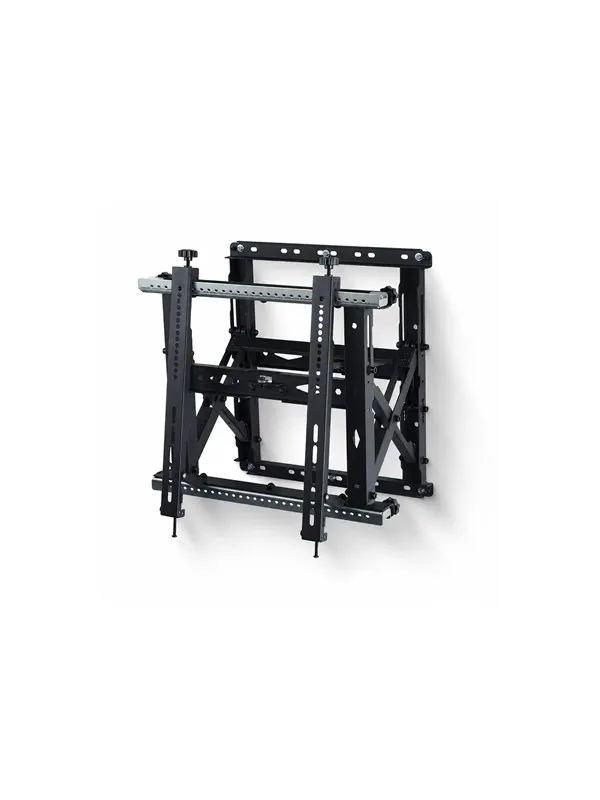 StarTech.com Startech mounting kit - kickstand style - for flat panel - landscape/portrait six-point adjustments up to 70 kg - black - Max 70 kg - recommended for 70"
