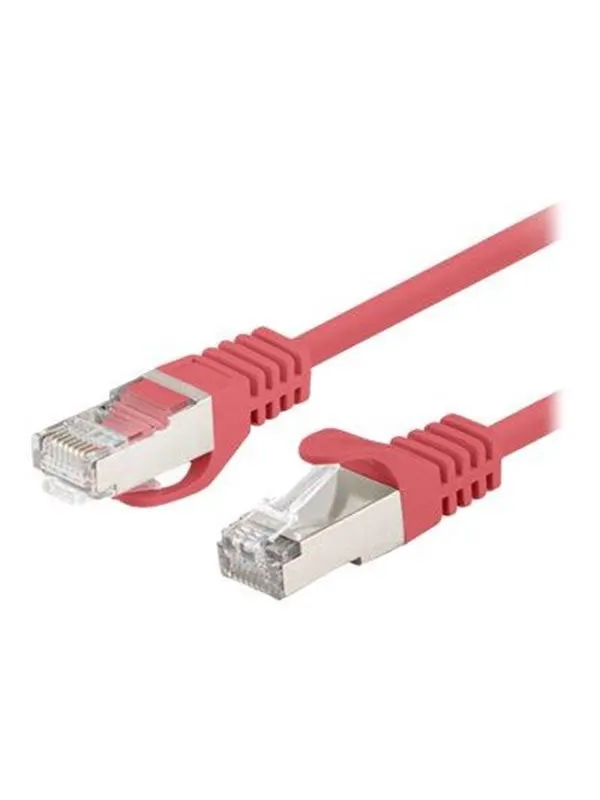 Lanberg patch cable - 1 m - red RAL 3017 - Röd