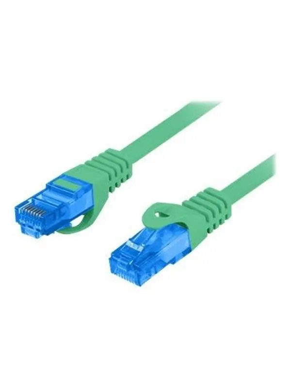 Lanberg patch cable - 1 m - green RAL 6024 - Blå