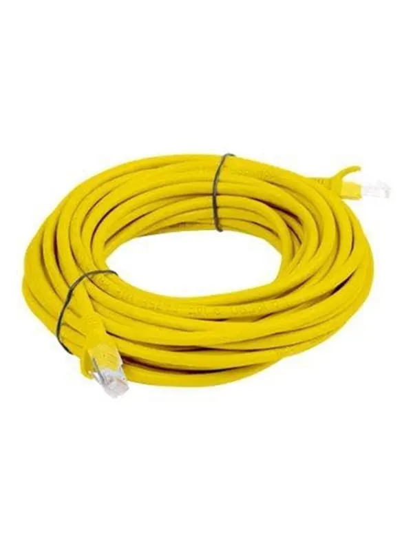 Lanberg patch cable - 5 m - yellow RAL 1028 - Gul