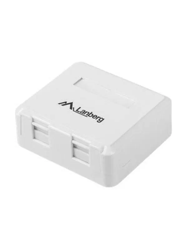 Lanberg OK1-0002-W - modular insert housing
