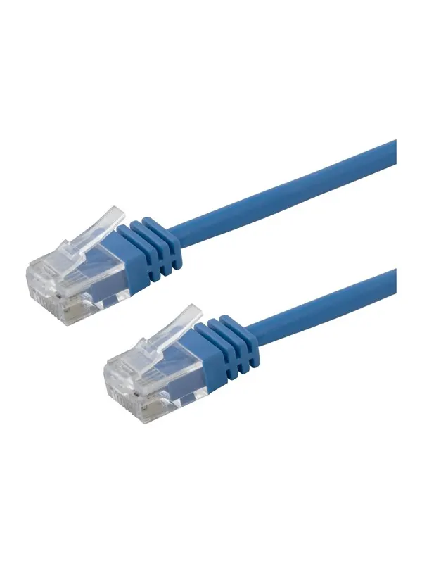 Deltaco patch cable - 30 cm - blue - Blå