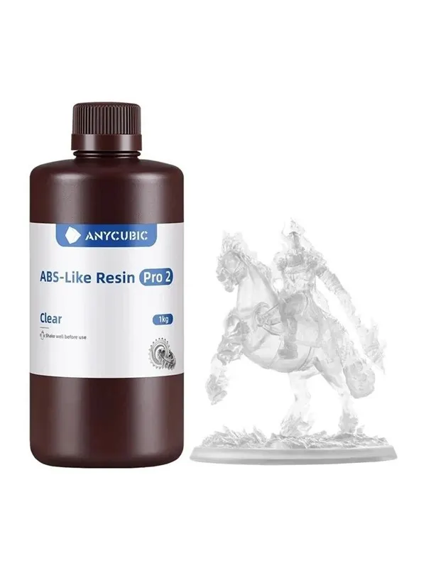 Anycubic ABS Like Resin Pro 2 1kg Resin Transparent SABP2CL-105B (6974662350954)