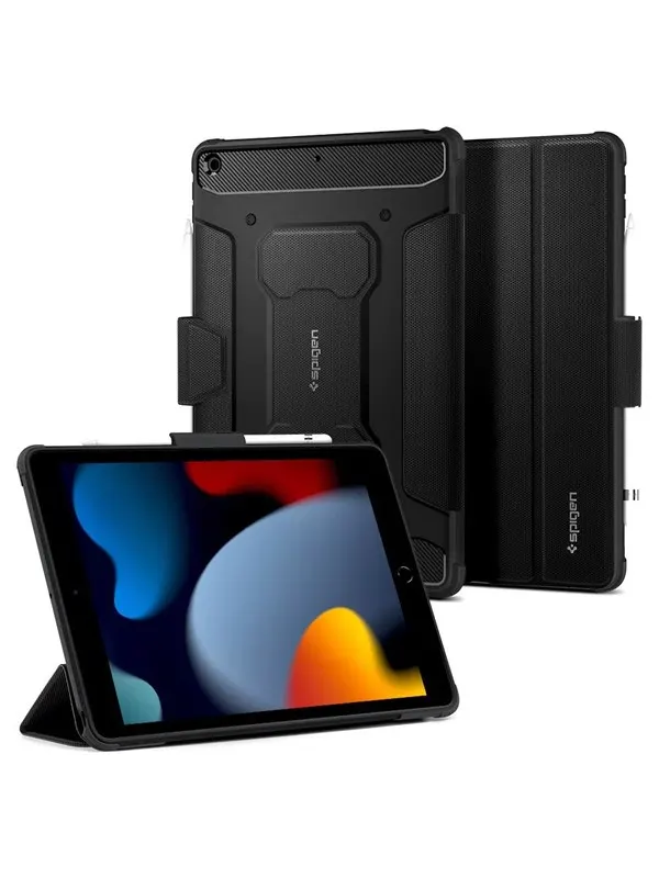 Spigen Rugged Armor Pro - black - iPad 10.2" 2021/2020/2019