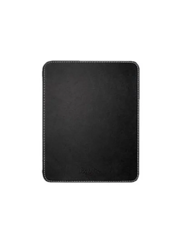 LogiLink Mousepad in leather design black