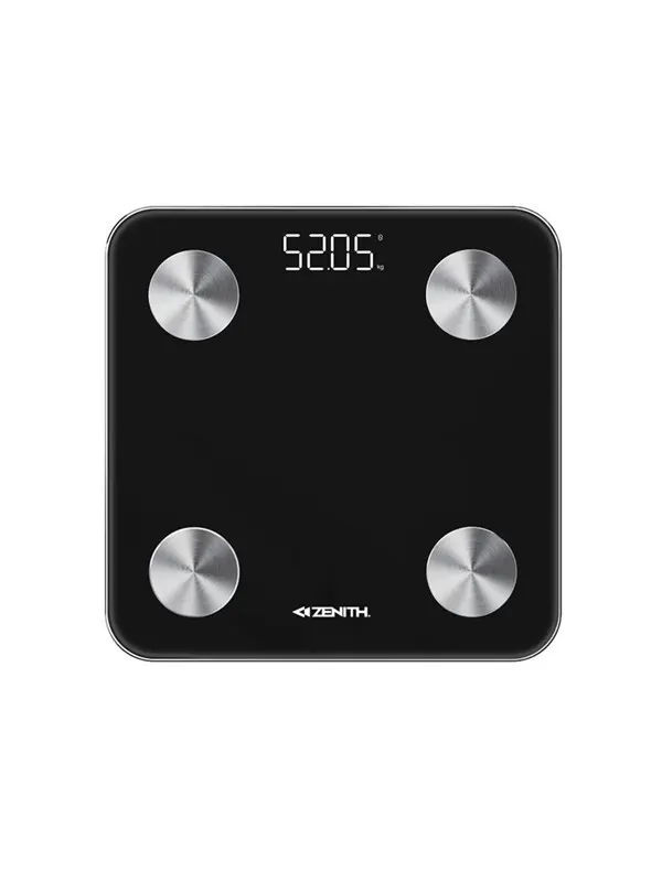 Zenith Analysvåg Smart Scale - Black Mörkgrå