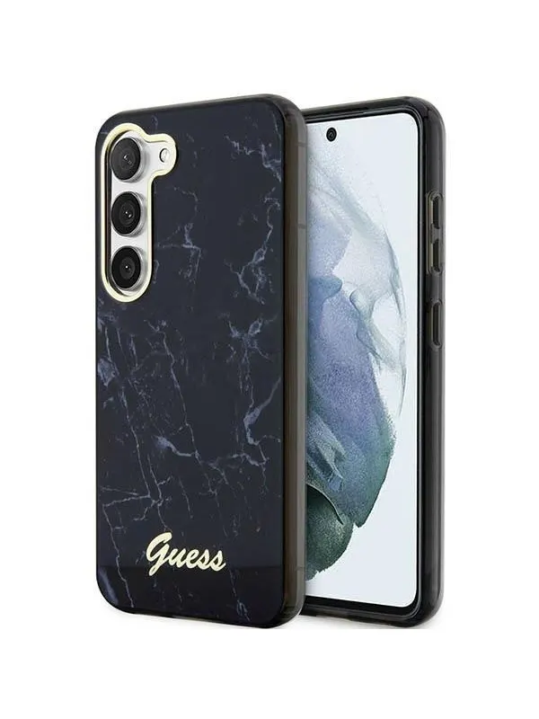 GUESS GUHCS23MPCUMAK S23 +S916 black/black hardcase Marble