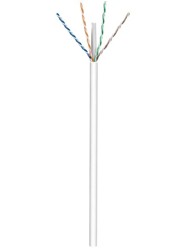 Pro CAT 6 network cable U/UTP white 100 m - CCA cop - Vit - 100m