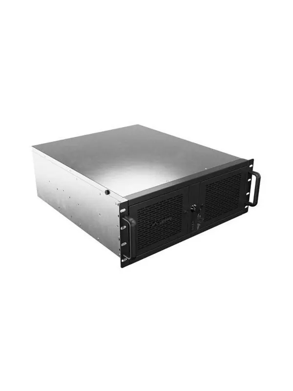 Lanberg - rack-mountable - 4U - ATX - Chassi - Server (Rack) - Svart