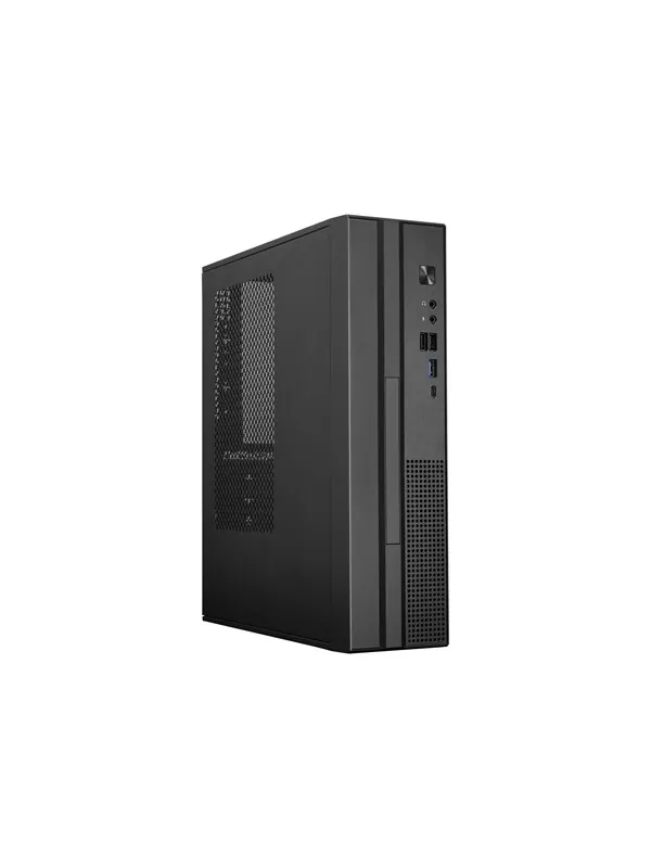 Chieftec Flyer Series DT-10B-300 - SFF - mini ITX - Chassi - Desktop slimline - Svart