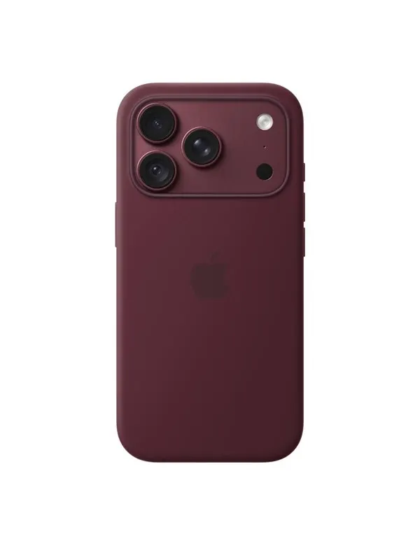 Apple iPhone 18 Pro Silicone Case with MagSafe - Burgundy