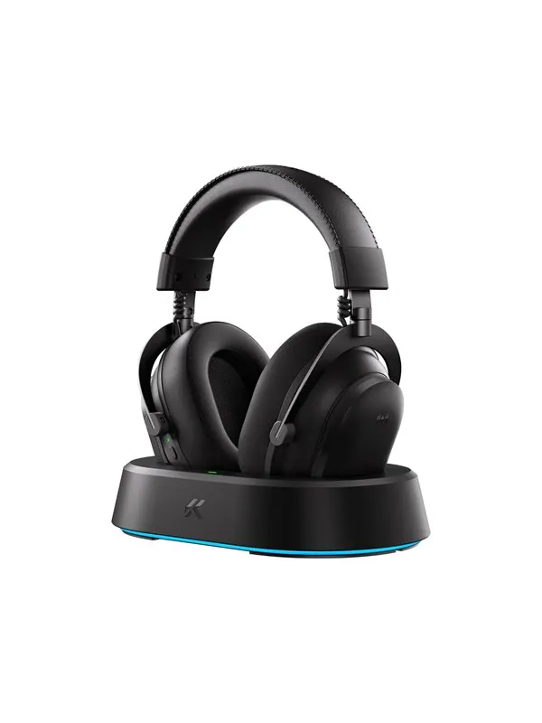 MCHOSE V9 Turbo Wireless Gaming Headset (Steel Black)
