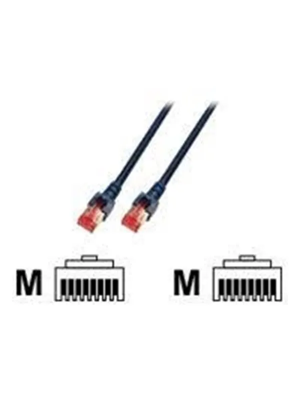 EFB NORDIC EFB-Elektronik ECOLAN patch cable - 1.5 m - black - Svart - 1m
