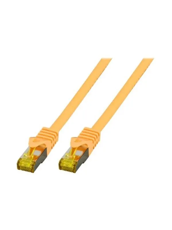 EFB NORDIC EFB-Elektronik patch cable - 25 cm - yellow - Gul - 0.25m
