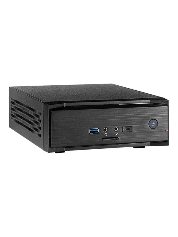 Inter-Tech MW-01 II - Chassi - Desktop slimline - Svart