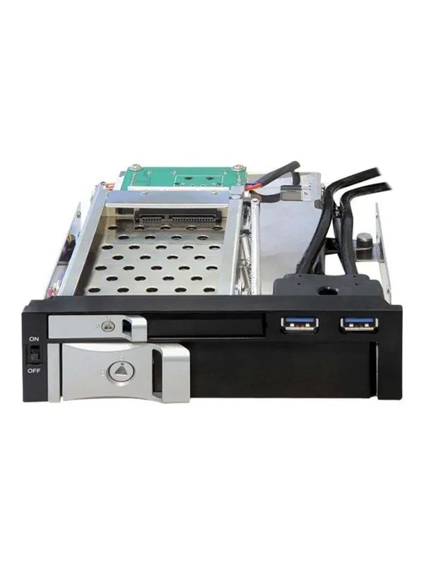 DeLOCK 5.25 Mobile Rack for 1 x 2.5 + 1 x 3.5 S