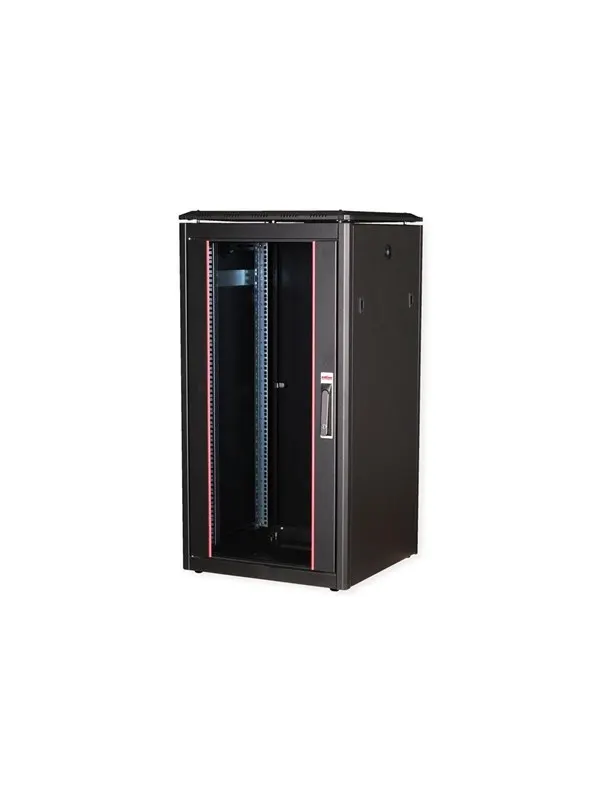 Roline Pro - rack - with glass door 600 x 800 mm (WxD) - 16U