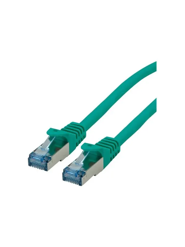 Roline patch cable - 10 m - green - Grön