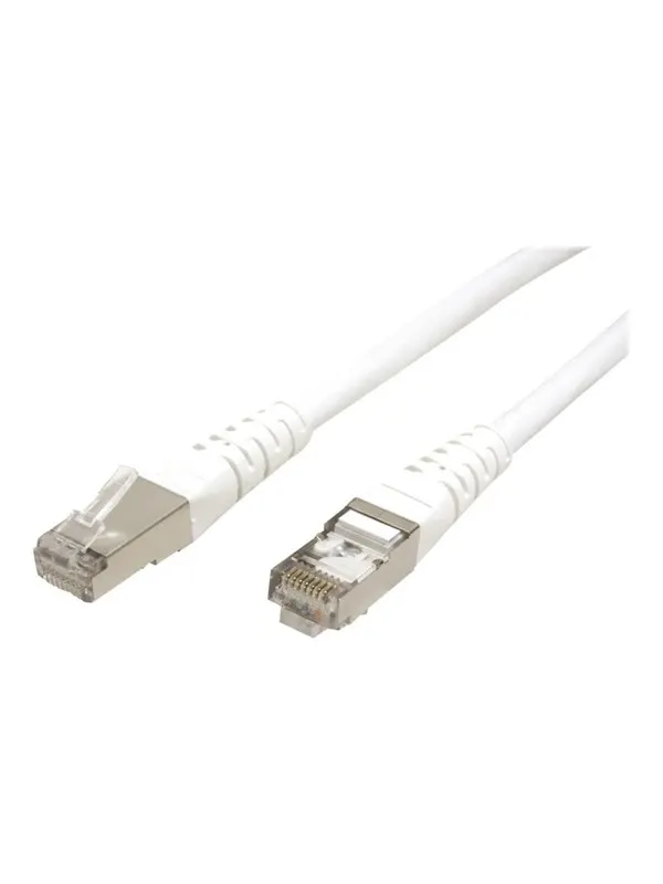 Roline patch cable - 7 m - white - Vit - 7m
