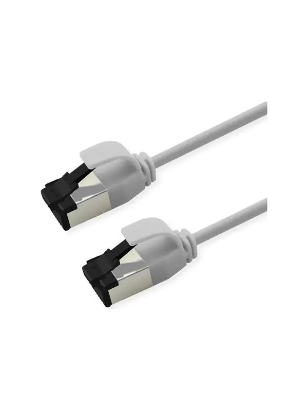 Roline patch cable - 5 m - white RAL 9003 - Vit